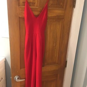 Express Red jumpsuit  XS
